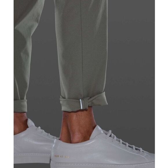 Lululemon ABC Slim Fit Pant Warpstreme Gray Sage, Size 31 - Picture 3 of 10